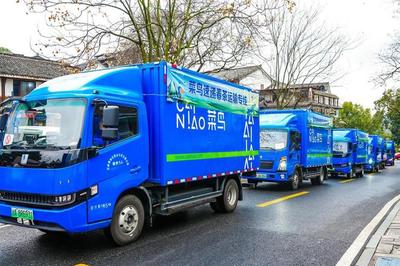 西湖龍井核心產(chǎn)區(qū)開采，首單由菜鳥速遞完成城市配送服務(wù)