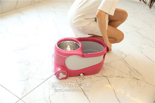 高效清潔新選擇 麗爾家2合1多功能PVA帶桶膠棉拖把